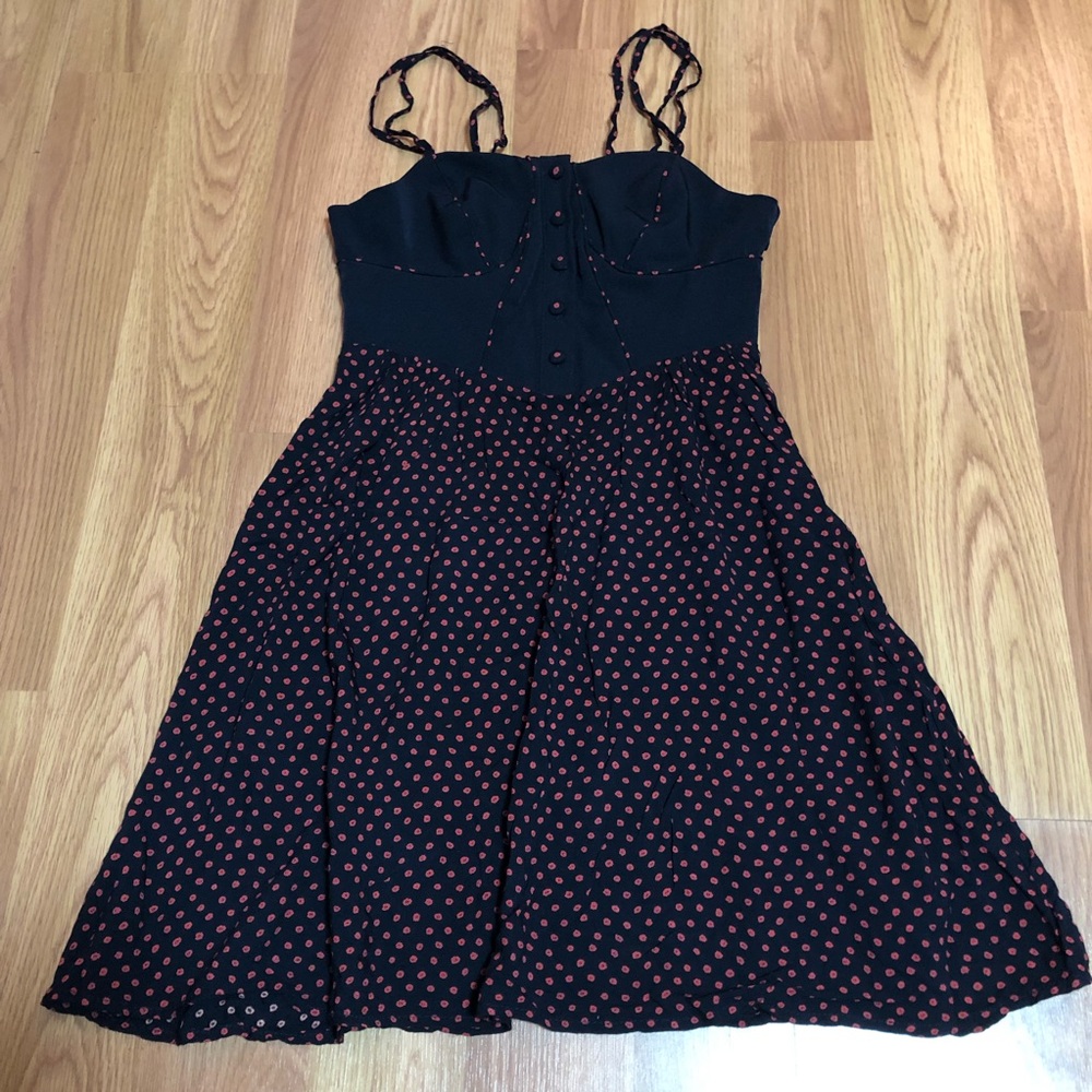 Urban Outfitters byCorpus Black Bustier Dress